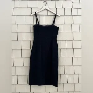 banana republic black fringe dress Wisteria Black Fringe Maxi Dress - L Size - Women's Dresses main image 1